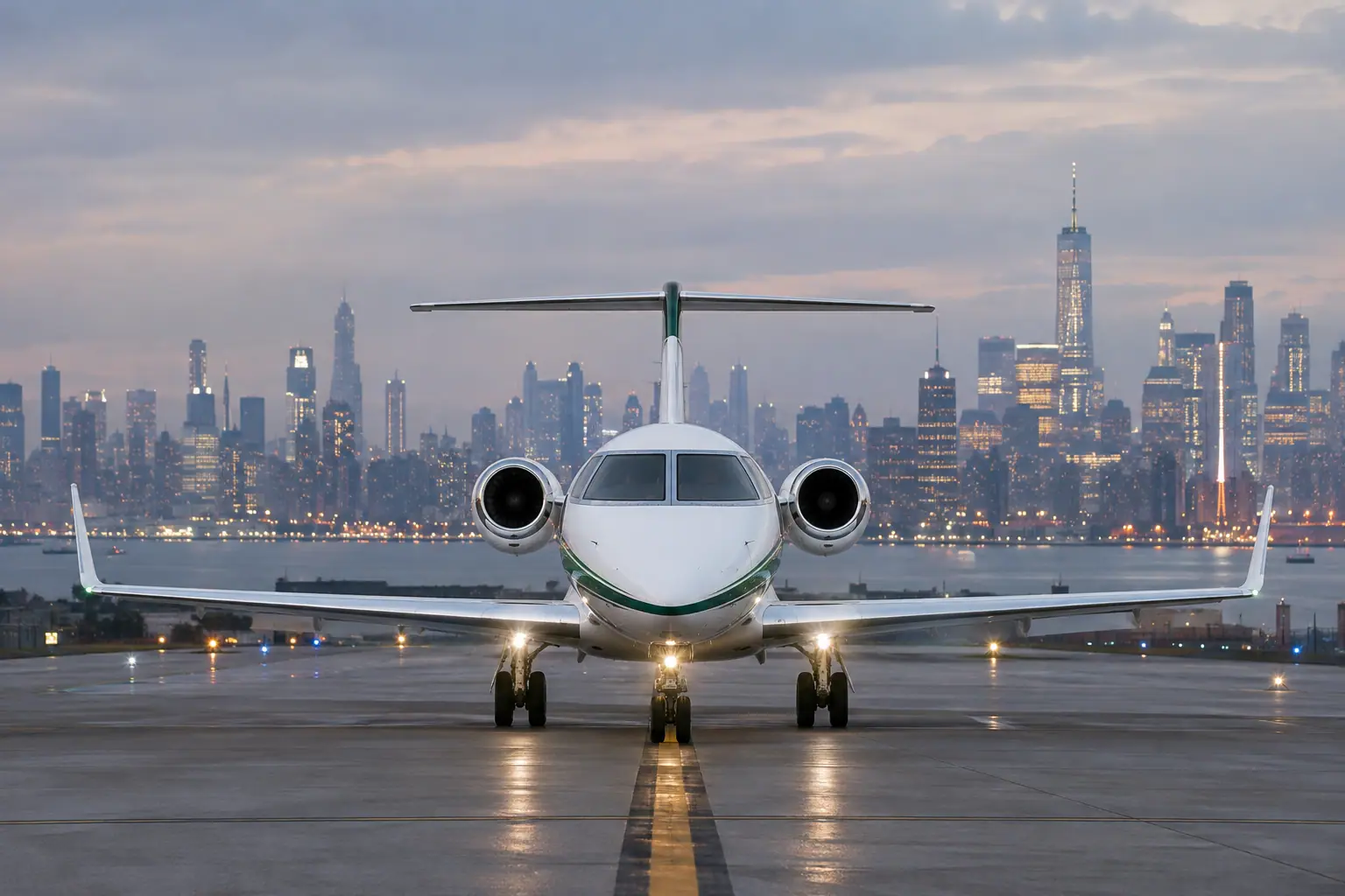 Private jet New York to Chicago