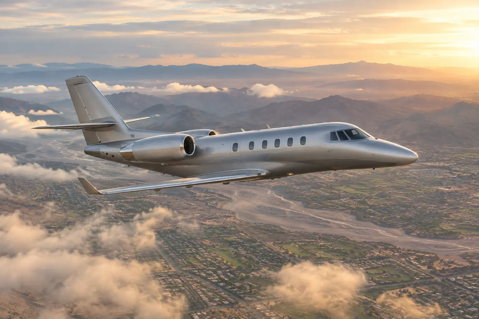 Private jet Phoenix to Chicago