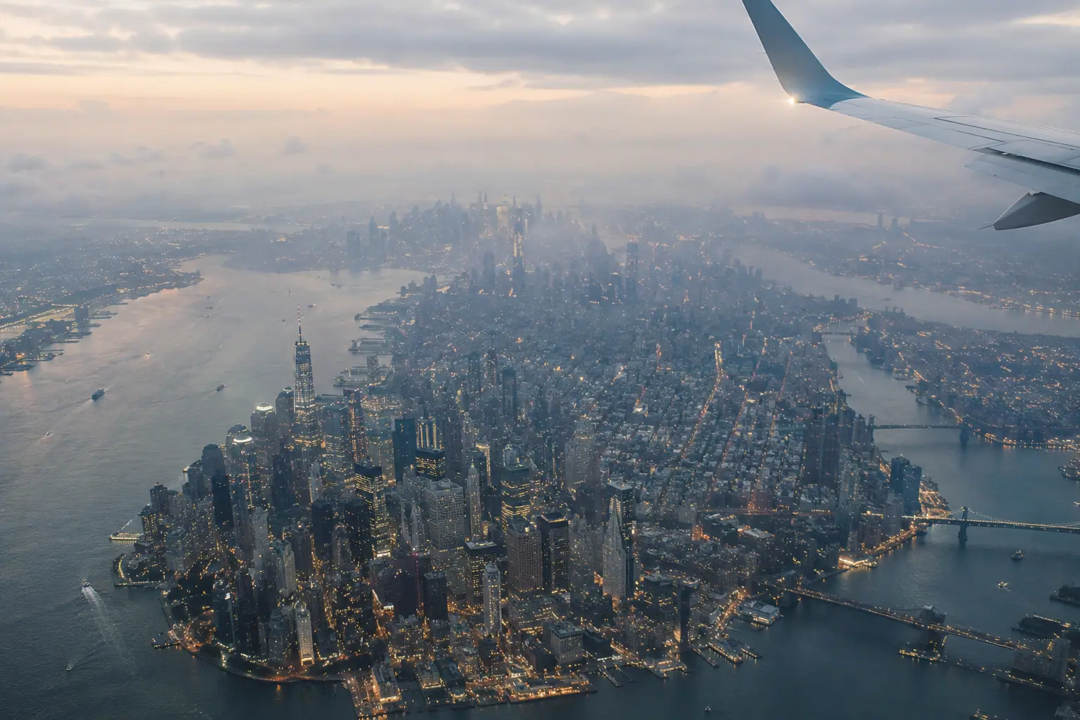 New York from the air